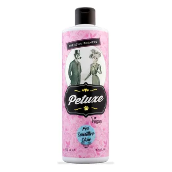 Petuxe Shampoo Zero % Dogs and Pets Vegan. Sensitive Skin. Sulfate free, without silicones, without salt
Petuxe Shampoo Zero % Dogs and Pets Vegan. Sensitive Skin. Sulfate free, without silicones, without salt