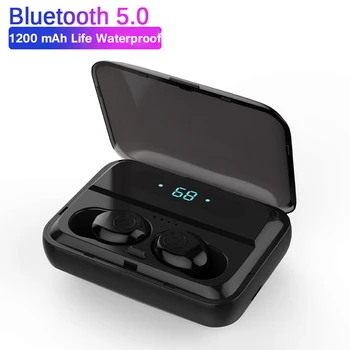 Bluetooth Earphone 5.0 TWS Wireless earphones Noise Canceling Stereo Earbuds Wireless Bluetooth Headset with mic For All Phones
Bluetooth Earphone 5.0 TWS Wireless earphones Noise Canceling Stereo Earbuds Wireless Bluetooth Headset with mic For All Phones