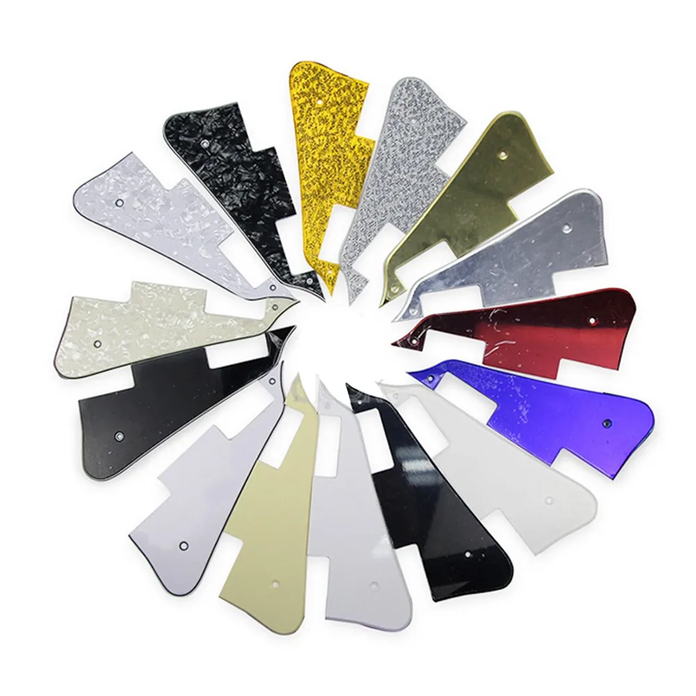 1pc Guitar Pickguard 3 Ply LP Style Lightweight Black,White,Black/White/Yellow Pearl For Tele Electric Guitar Accessories
1pc Guitar Pickguard 3 Ply LP Style Lightweight Black,White,Black/White/Yellow Pearl For Tele Electric Guitar Accessories