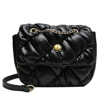 Small Crossbody Bags for Women Quality Leather Chain Strap Female Shoulder Bag Casual Flap Bag Solid Ladies' Messenger Bag Sac
Small Crossbody Bags for Women Quality Leather Chain Strap Female Shoulder Bag Casual Flap Bag Solid Ladies' Messenger Bag Sac