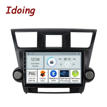 Idoing 10.2"PX6 Android Car Radio Multimedia Player For ToyotaHighlander 2 XU40 2007 GPS Navigation Carplay Auto Bluetooth5.0
Idoing 10.2"PX6 Android Car Radio Multimedia Player For ToyotaHighlander 2 XU40 2007 GPS Navigation Carplay Auto Bluetooth5.0