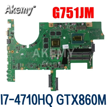 Amazoon ROG G751JM Laptop motherboard For Asus G751JM G751J G751 Test original mainboard I7-4710HQ GTX860M
Amazoon ROG G751JM Laptop motherboard For Asus G751JM G751J G751 Test original mainboard I7-4710HQ GTX860M
