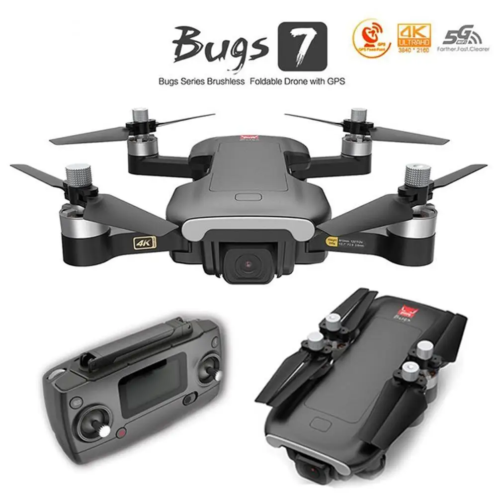 MJX Bugs 7 GPS Mini Folding Quadcopter 4K 5G WiFi HD Camera Brushless Motor FPV Helicopter HD Aerial Drone
MJX Bugs 7 GPS Mini Folding Quadcopter 4K 5G WiFi HD Camera Brushless Motor FPV Helicopter HD Aerial Drone