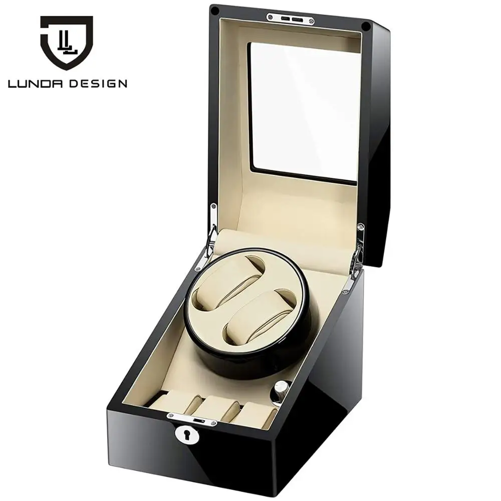 Watch Box Automatic Winder Rotator Leather Watch Winding Storage Case 2+3 Display Box Organizer Quiet Japanese Mabuchi Motor
Watch Box Automatic Winder Rotator Leather Watch Winding Storage Case 2+3 Display Box Organizer Quiet Japanese Mabuchi Motor