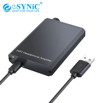 eSYNiC Mini HiFi Headphone Amplifier 3.5mm Aux Interface 2000mAH Aluminum Amp Earphone Out Improve Sound For iPhone Music Player
eSYNiC Mini HiFi Headphone Amplifier 3.5mm Aux Interface 2000mAH Aluminum Amp Earphone Out Improve Sound For iPhone Music Player