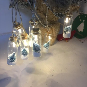 3m LED Christmas Tree Glass Wishing Bottle String Light Fairy Strip Light Eco-friendly 20 LED Bottle Night Light for Decoration
3m LED Christmas Tree Glass Wishing Bottle String Light Fairy Strip Light Eco-friendly 20 LED Bottle Night Light for Decoration