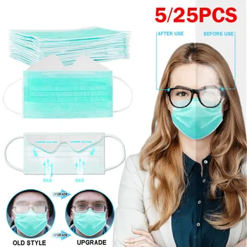 5/25PCS Anti-fog Disposable Face Masks Unisex Adult 3 Layers Mouth Mask Green Non-woven Fabric Face Cover Masque Jetable
5/25PCS Anti-fog Disposable Face Masks Unisex Adult 3 Layers Mouth Mask Green Non-woven Fabric Face Cover Masque Jetable