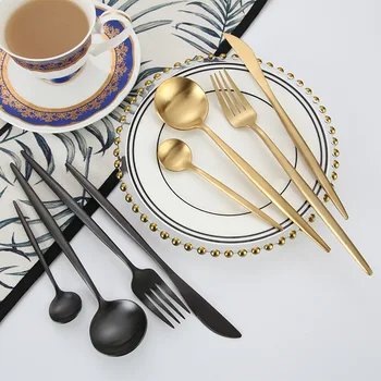 Tableware Set Silverware Set 18/10 Stainless Steel Cutlery Kitchen Knife Spoon Flatware Western Dinnerware Set
Tableware Set Silverware Set 18/10 Stainless Steel Cutlery Kitchen Knife Spoon Flatware Western Dinnerware Set