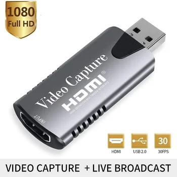 4K USB2.0 Audio Video Capture Card HDMI To USB 2.0 Acquisition Card Live Streaming Plate Camera Switch Game Recording
4K USB2.0 Audio Video Capture Card HDMI To USB 2.0 Acquisition Card Live Streaming Plate Camera Switch Game Recording