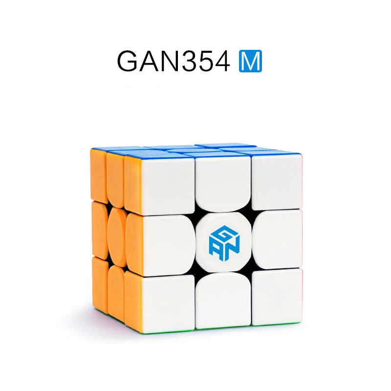GAN354 V2 M 3x3x3 куб магнитный с высокой скоростью GS Профессиональная игра головоломка