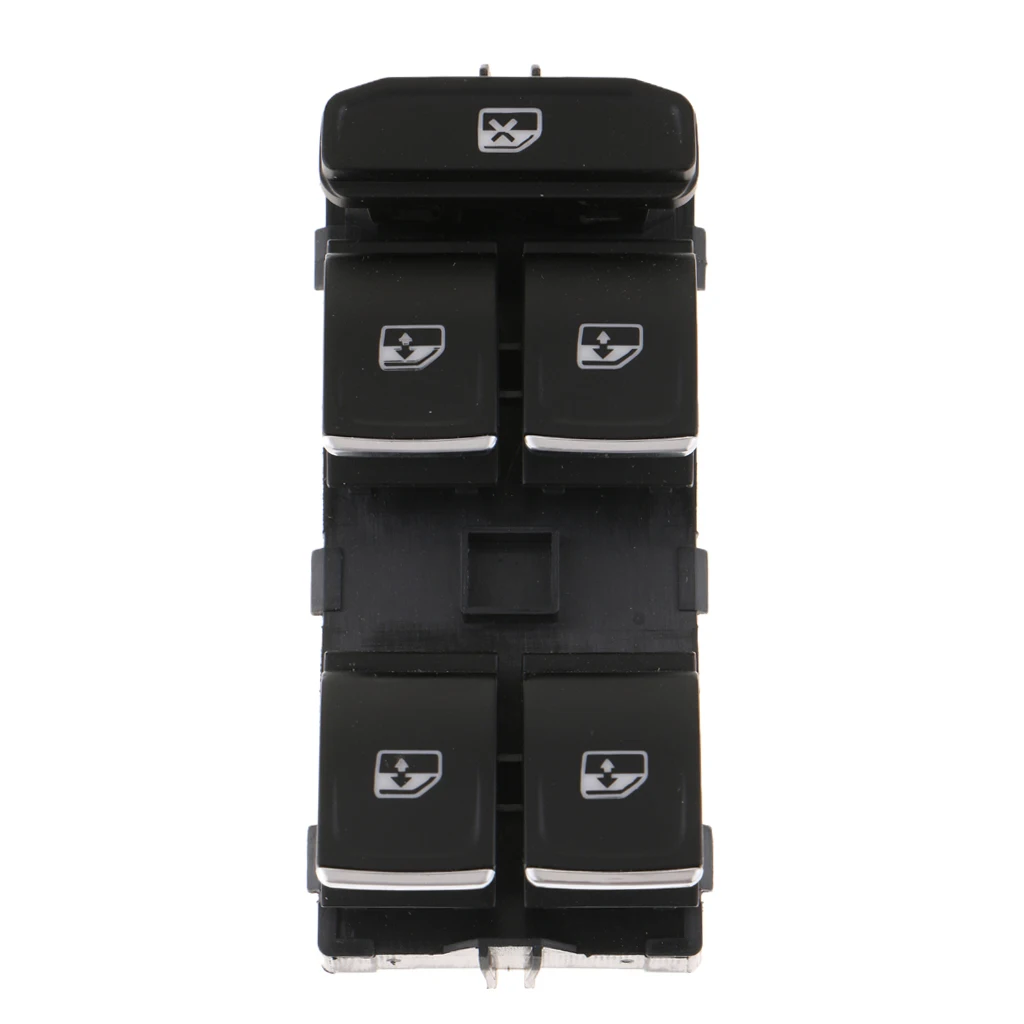 New Chrome Master Window Switch for VW Golf GTI MK7 Passat B7 5G0959857C New Chrome Master Window Switch for VW Golf GTI MK7 Passat B7 5G0959857C