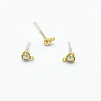 New arrival! 10x8mm 100pcs Imitation pearl Heart shape Ear Stud for Earrings DIY parts,Jewelry Accessories Findings & Components
New arrival! 10x8mm 100pcs Imitation pearl Heart shape Ear Stud for Earrings DIY parts,Jewelry Accessories Findings & Components
