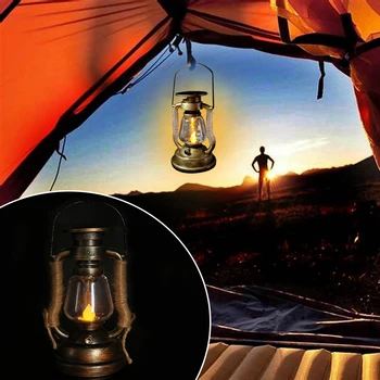 Flameless Retro Hanging LED Candle Light Outdoor Camping Oil Lamp Portable Reading Waterproof Flickering Solar Power Home Decor
Flameless Retro Hanging LED Candle Light Outdoor Camping Oil Lamp Portable Reading Waterproof Flickering Solar Power Home Decor