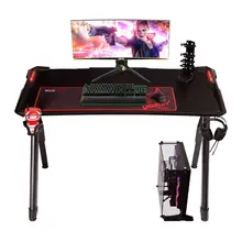 Douxlife 47" Ergonomic Gaming Desk RGB LED Light E-sports Computer Table R-Shaped Metal Frame Stable Desktop Gamer Workstation
Douxlife 47" Ergonomic Gaming Desk RGB LED Light E-sports Computer Table R-Shaped Metal Frame Stable Desktop Gamer Workstation