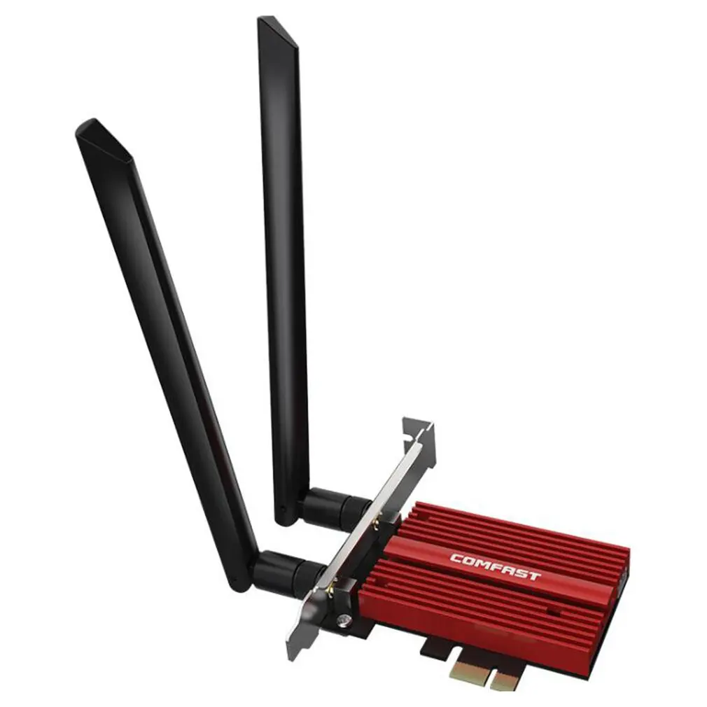 Dual-band WiFi6 network card CF-AX200 PRO Play various game masterpieces Reduce power consumption E-sports games Desktop
Dual-band WiFi6 network card CF-AX200 PRO Play various game masterpieces Reduce power consumption E-sports games Desktop
