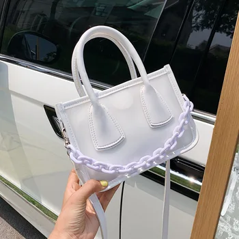 Transparent Mini Tote Bags For Women 2020 Summer Fashion Messenger Shoulder Bag Lady Cute Handbag Travel Cross Body Bag D310
Transparent Mini Tote Bags For Women 2020 Summer Fashion Messenger Shoulder Bag Lady Cute Handbag Travel Cross Body Bag D310