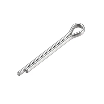 

uxcell 30Pcs Split Cotter Pin - 2.2mm x 20mm 304 Stainless Steel 2-Prongs Silver Tone for Home DIY Application