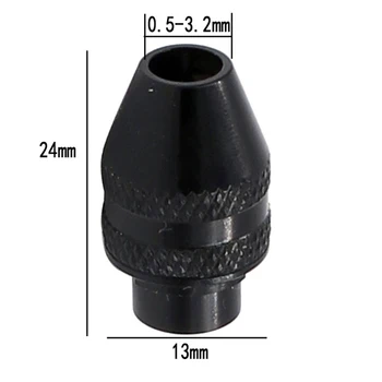 Conveniently 4PCS Drill Chuck M8x0.75 Flexible Shaft Drive Drill Keyless Chuck Rotary Grinder Tool Black High Quality
Conveniently 4PCS Drill Chuck M8x0.75 Flexible Shaft Drive Drill Keyless Chuck Rotary Grinder Tool Black High Quality