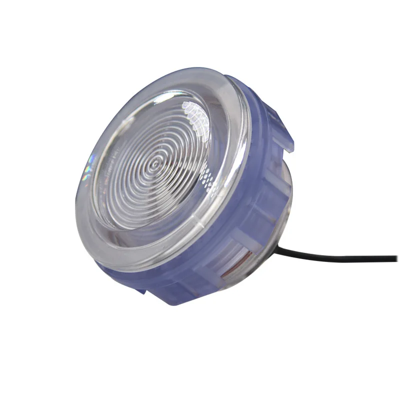 New 3w LED Plastic Film Pool Lamp RGB Seven Color Landscape IP65 Bathtub Swimming Diameter 68mm | Лампы и освещение