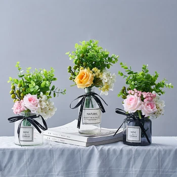 Table Living Room Decoration Vase Home Decoration Accessories Modern Glass Vase Nordic Vases for Flowers Small Home Decor
Table Living Room Decoration Vase Home Decoration Accessories Modern Glass Vase Nordic Vases for Flowers Small Home Decor