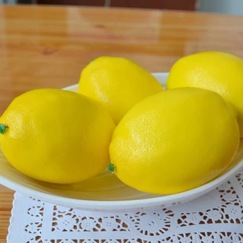 Fake Fruit Home House Kitchen Party Decoration Artificial Lifelike Simulation Yellow Lemon 10Pcs Set
Fake Fruit Home House Kitchen Party Decoration Artificial Lifelike Simulation Yellow Lemon 10Pcs Set