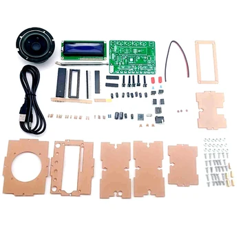 DIY Radio Electronic Kit 51 Single-Chip FM Digital Sound Machine, Level Indicator Can Be Controlled Separately
DIY Radio Electronic Kit 51 Single-Chip FM Digital Sound Machine, Level Indicator Can Be Controlled Separately