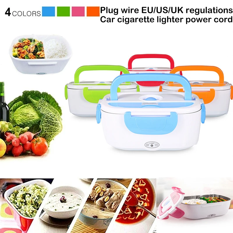 1.05L Portable Electric Heating Lunch Box Container Food Storage Warmer With Spoon EU/US/UK Plug kitchen Electric Meal Warmer
1.05L Portable Electric Heating Lunch Box Container Food Storage Warmer With Spoon EU/US/UK Plug kitchen Electric Meal Warmer