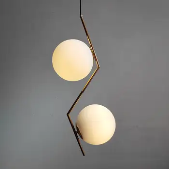 Nordic Led Pendant Lights Lighting Home Decor Industriel Hanging Lamp Lustre Suspension Ball Glass Pendant Lamps Kitchen Fixture
Nordic Led Pendant Lights Lighting Home Decor Industriel Hanging Lamp Lustre Suspension Ball Glass Pendant Lamps Kitchen Fixture