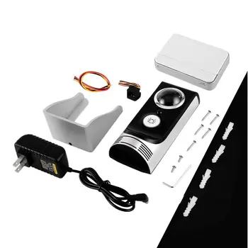 140 degree wide angle Wireless WiFi Doorbell Video Intercom Doorbell Mobile Phone APP Remote Control Unlock Remote Monitoring
140 degree wide angle Wireless WiFi Doorbell Video Intercom Doorbell Mobile Phone APP Remote Control Unlock Remote Monitoring