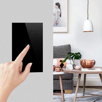 Wifi Smart Light Switch Glass Sn Press Panel Voice Control Wireless Wall Switch Work with Alexa Echo Google Home
Wifi Smart Light Switch Glass Sn Press Panel Voice Control Wireless Wall Switch Work with Alexa Echo Google Home