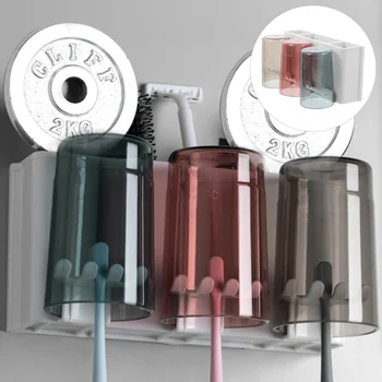 1 Set Durable Punch Free Toothbrush Rack Brush Storage Rack Toothpaste Shelf for Shower Room Family Home
1 Set Durable Punch Free Toothbrush Rack Brush Storage Rack Toothpaste Shelf for Shower Room Family Home