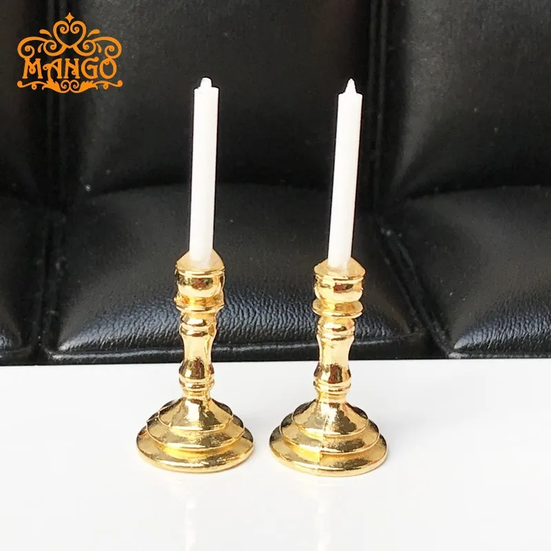 1: 12 Dollhouse Mini Furniture Model Accessories BJD Props Gold Candles a Romantic
1: 12 Dollhouse Mini Furniture Model Accessories BJD Props Gold Candles a Romantic