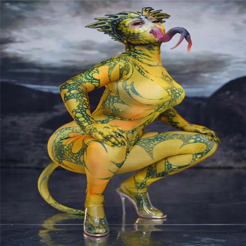 T43 Party stage dance costumes singer perform wears cosplay jumpsuit pattern printed bodysuit dj tights stretch leotard elastic
T43 Party stage dance costumes singer perform wears cosplay jumpsuit pattern printed bodysuit dj tights stretch leotard elastic