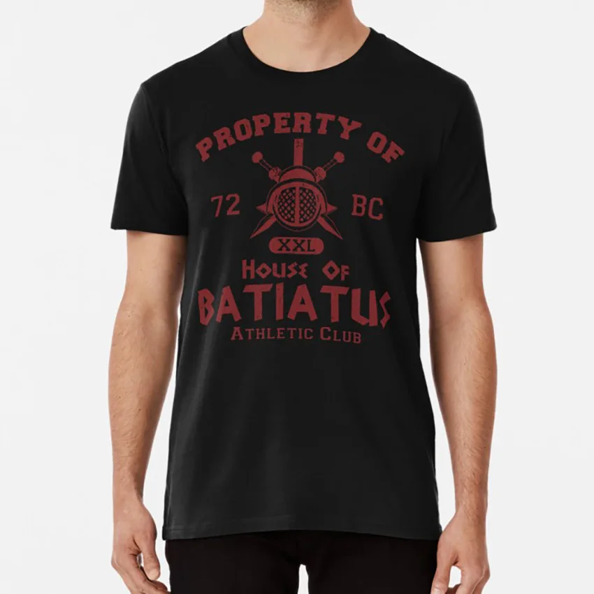 Футболка для спортивного клуба Batiatus spartacus blood and sand batiatus|Футболки| |