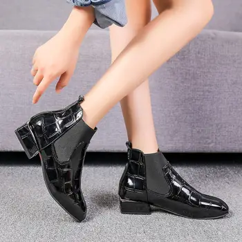 and autumn single boots 2020 new versatile Short boots women's spring coarse heeled boots, medium heel, ChElSEY boots,
and autumn single boots 2020 new versatile Short boots women's spring coarse heeled boots, medium heel, ChElSEY boots,