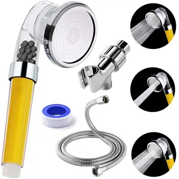 Shower Head with Vitamin C Filter Hard Water Softener Removes Chlorine High Pressure Shower Filter with Hose Holder and 2Filters
Shower Head with Vitamin C Filter Hard Water Softener Removes Chlorine High Pressure Shower Filter with Hose Holder and 2Filters