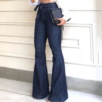 Women High Waist Bandage Wide Leg Denim Jeans 2020 New Women Spring Summer Jean Ladies Stretch Fare Long Pants
Women High Waist Bandage Wide Leg Denim Jeans 2020 New Women Spring Summer Jean Ladies Stretch Fare Long Pants