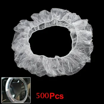 500Pcs Disposable Steering Wheel Cover Clear Plastic Films Set Transparent Diameter 40cm
500Pcs Disposable Steering Wheel Cover Clear Plastic Films Set Transparent Diameter 40cm