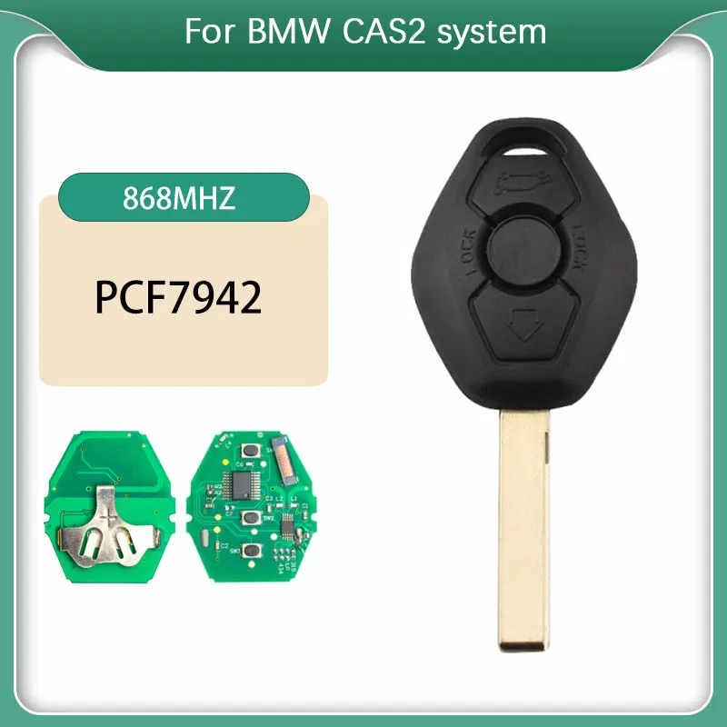 CN006012 для BMW E38 E39 E46 1 3 5 7 Series дистанционный ключ 868 МГц ID46 чип PCF7942
CN006012 для BMW E38 E39 E46 1 3 5 7 Series дистанционный ключ 868 МГц ID46 чип PCF7942
