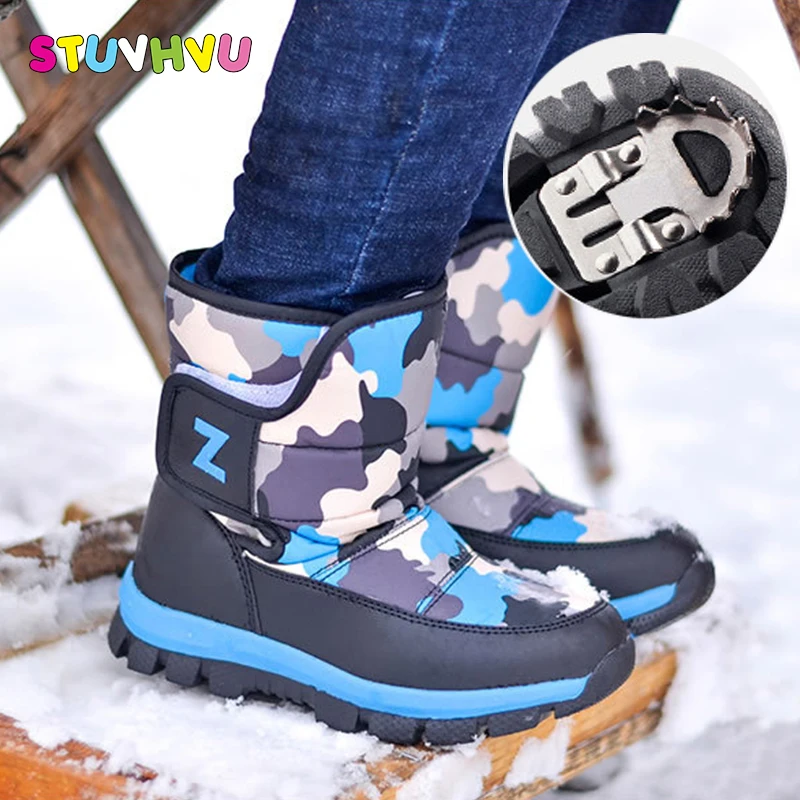 -40 Degrees Winter Plus Velvet Children Snow Boots Outdoor Non-slip Boys and Girls Snow Boots Warm Waterproof Kids Cotton Shoes
-40 Degrees Winter Plus Velvet Children Snow Boots Outdoor Non-slip Boys and Girls Snow Boots Warm Waterproof Kids Cotton Shoes