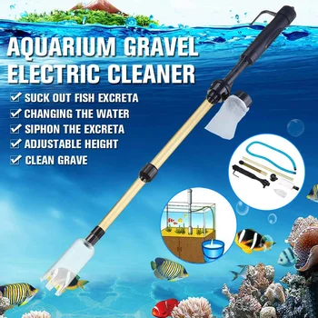 Automatic Electric Aquarium Gravel Cleaner Siphon Vacuum Water Filter Washer Water Pump Aquarium Fish Tank Cleaner
Automatic Electric Aquarium Gravel Cleaner Siphon Vacuum Water Filter Washer Water Pump Aquarium Fish Tank Cleaner