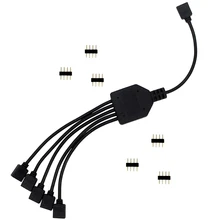 1 to 1/2/3/4/5 Female to Female Splitter Connector Extension Cable 4 Pin RGB Connector Cable for 3528 5050 RGB LED Strip Lights
1 to 1/2/3/4/5 Female to Female Splitter Connector Extension Cable 4 Pin RGB Connector Cable for 3528 5050 RGB LED Strip Lights