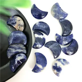 Drop Shipping 1pc Natural Blue Sodalite Moon Shaped Crystal Gemstone Healing Chakra Polished Natural Stones and Crystals
Drop Shipping 1pc Natural Blue Sodalite Moon Shaped Crystal Gemstone Healing Chakra Polished Natural Stones and Crystals