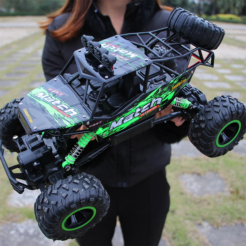 4WD RC Car Updated Version 2.4G Radio Control RC Cars Toys Bigfoot Car Model Vehicle Toys For Children Gift Dropshipping
4WD RC Car Updated Version 2.4G Radio Control RC Cars Toys Bigfoot Car Model Vehicle Toys For Children Gift Dropshipping