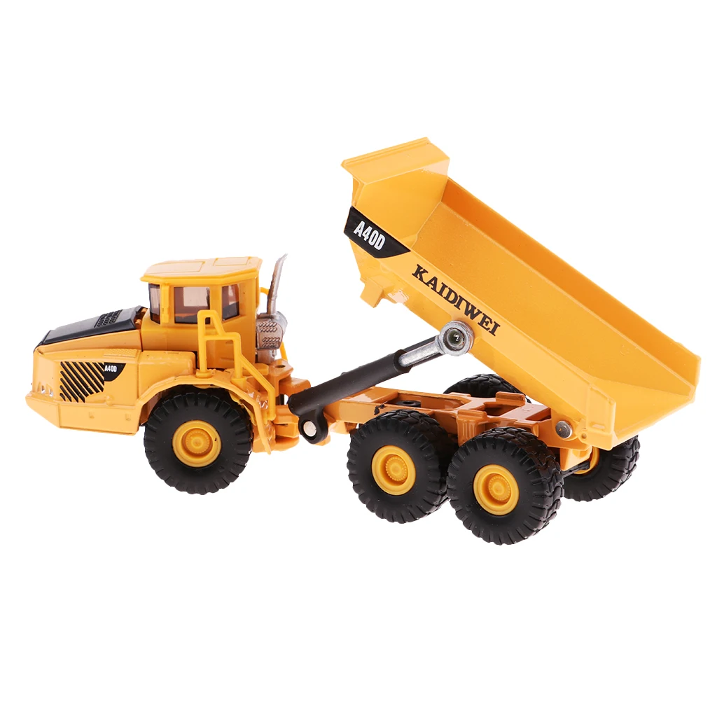 1/87 Scale Diecast Mini Dump Truck Construction Truck Toys Kids Xmas Gift 1/87 Scale Diecast Mini Dump Truck Construction Truck Toys Kids Xmas Gift