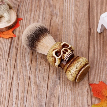 Shaving Brush Badger Bristle Hair Skull Hand Made Wooden Handle -Men's Gift 667D
Shaving Brush Badger Bristle Hair Skull Hand Made Wooden Handle -Men's Gift 667D
