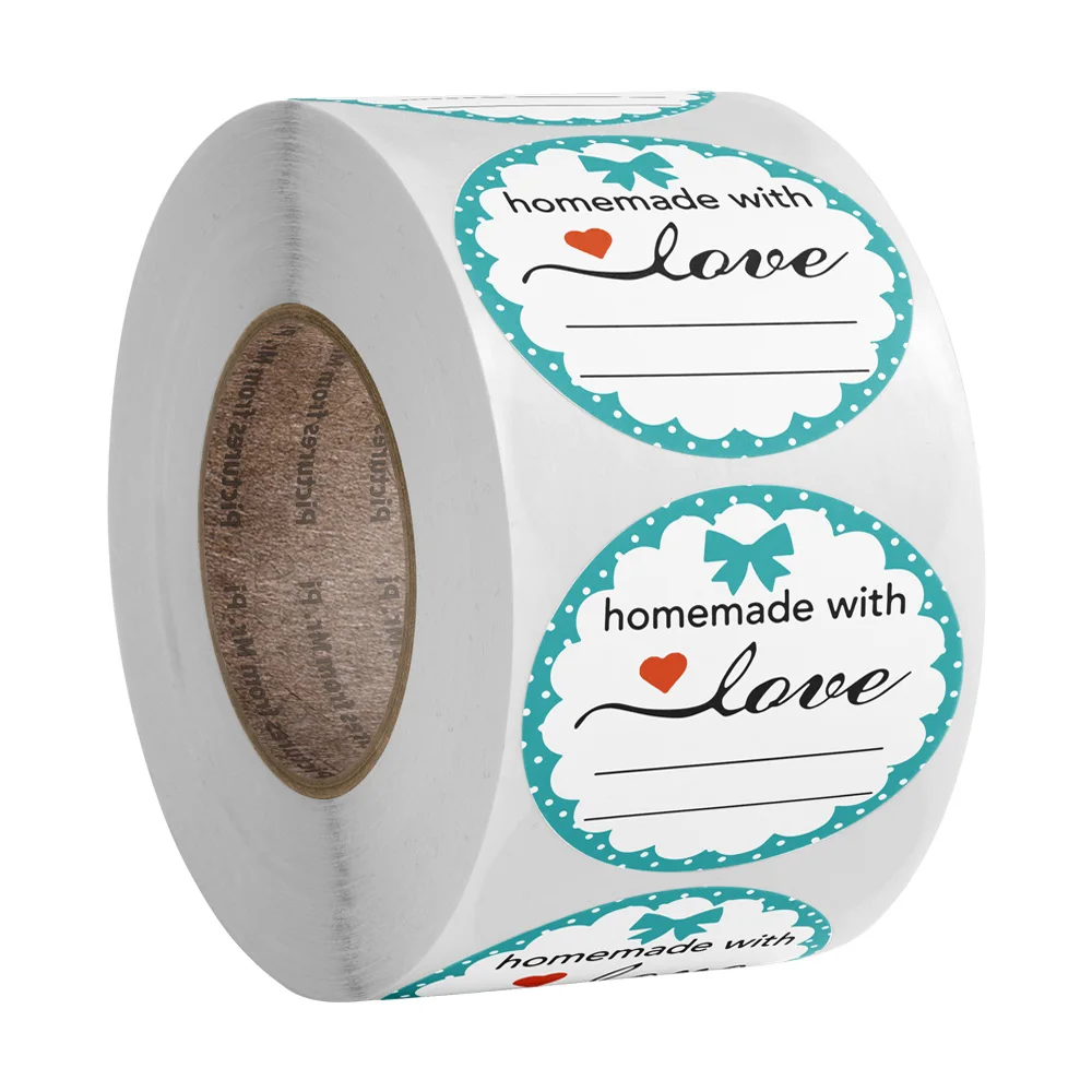 500 Pcs Homemade with Love Stickers with Red Love Stickers Roll for Envelope and Package Handmade Seal Labels Sticker Stationery
500 Pcs Homemade with Love Stickers with Red Love Stickers Roll for Envelope and Package Handmade Seal Labels Sticker Stationery