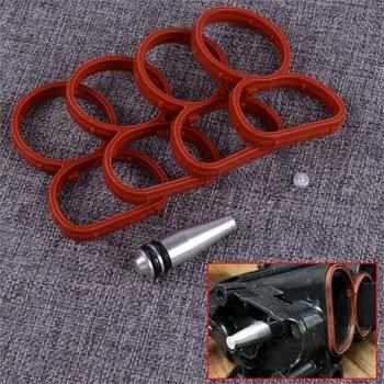 DWCX Car Swirl Flap Plug Blank Removal Replacement with Manifold Gaskets 11618507239 11617801438 Fit for BMW N47 2.0 D 
DWCX Car Swirl Flap Plug Blank Removal Replacement with Manifold Gaskets 11618507239 11617801438 Fit for BMW N47 2.0 D