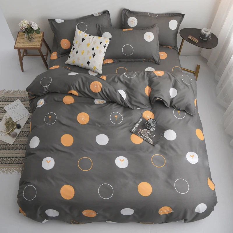 Gray Dot Endless Pattern Bedding Set Blue Green Flower Pattern Bed Linings Duvet Cover Bed Sheet Pillowcases Cover Set 3/4pcs
Gray Dot Endless Pattern Bedding Set Blue Green Flower Pattern Bed Linings Duvet Cover Bed Sheet Pillowcases Cover Set 3/4pcs