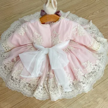 Baby Girl Autumn Spring Long Sleeve Easter Embroidery Turkey Vintage Lolita Ball Gown Princess Birthday Party Dress
Baby Girl Autumn Spring Long Sleeve Easter Embroidery Turkey Vintage Lolita Ball Gown Princess Birthday Party Dress